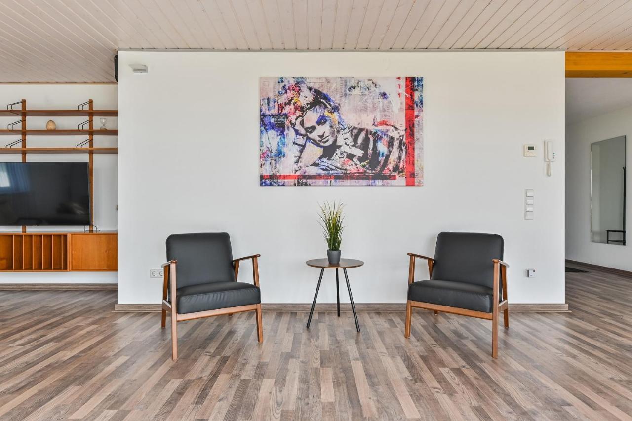Ruhige Ferienwohnung Mit Panoramablick Ingoldingen Exterior photo