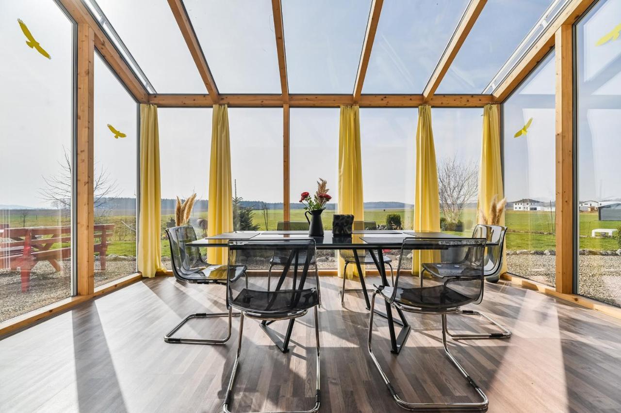 Ruhige Ferienwohnung Mit Panoramablick Ingoldingen Exterior photo