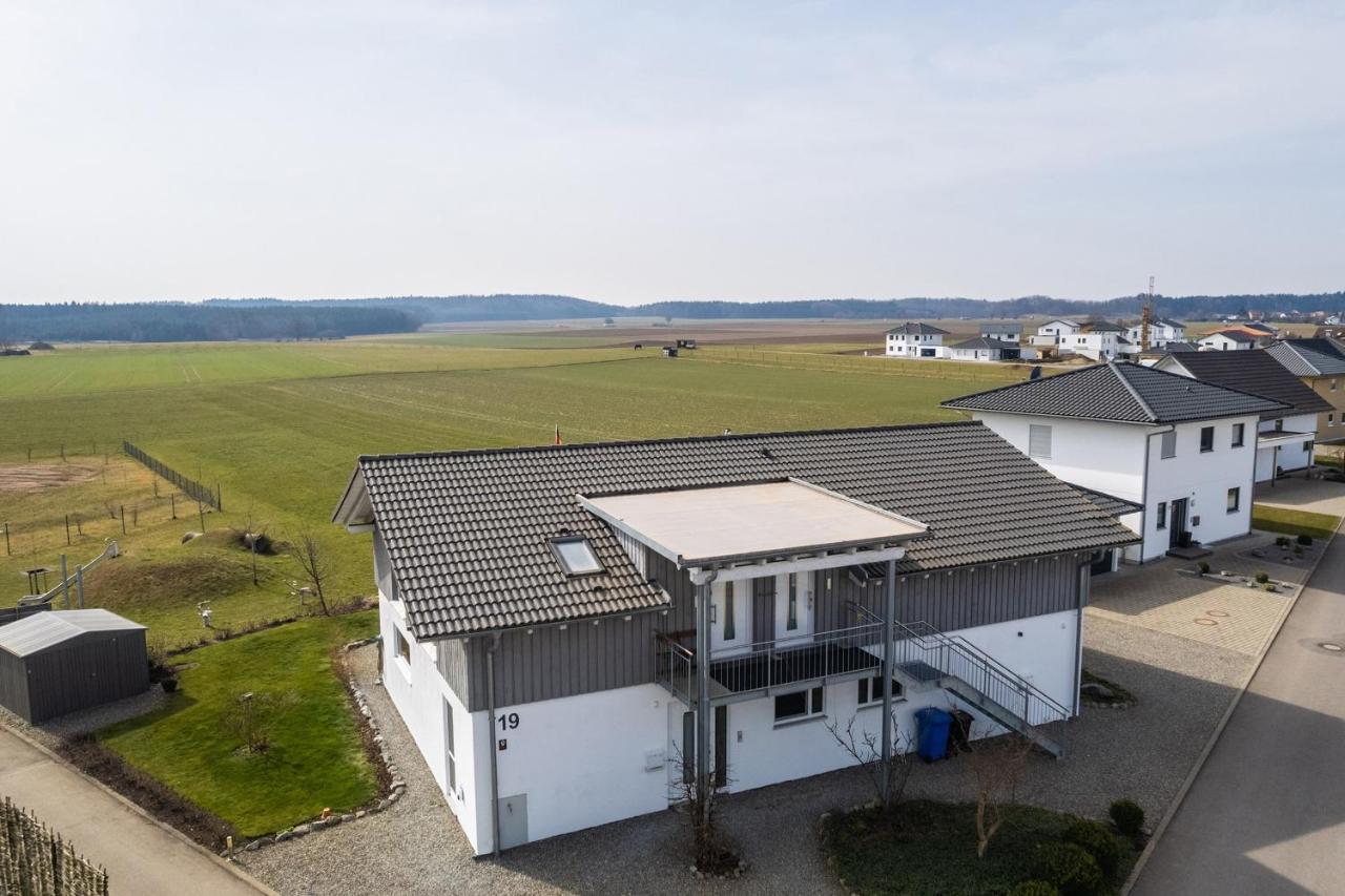 Ruhige Ferienwohnung Mit Panoramablick Ingoldingen Exterior photo